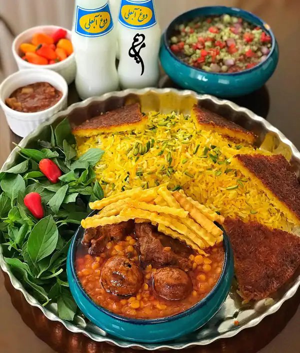 دیزاین غذای ایرانی