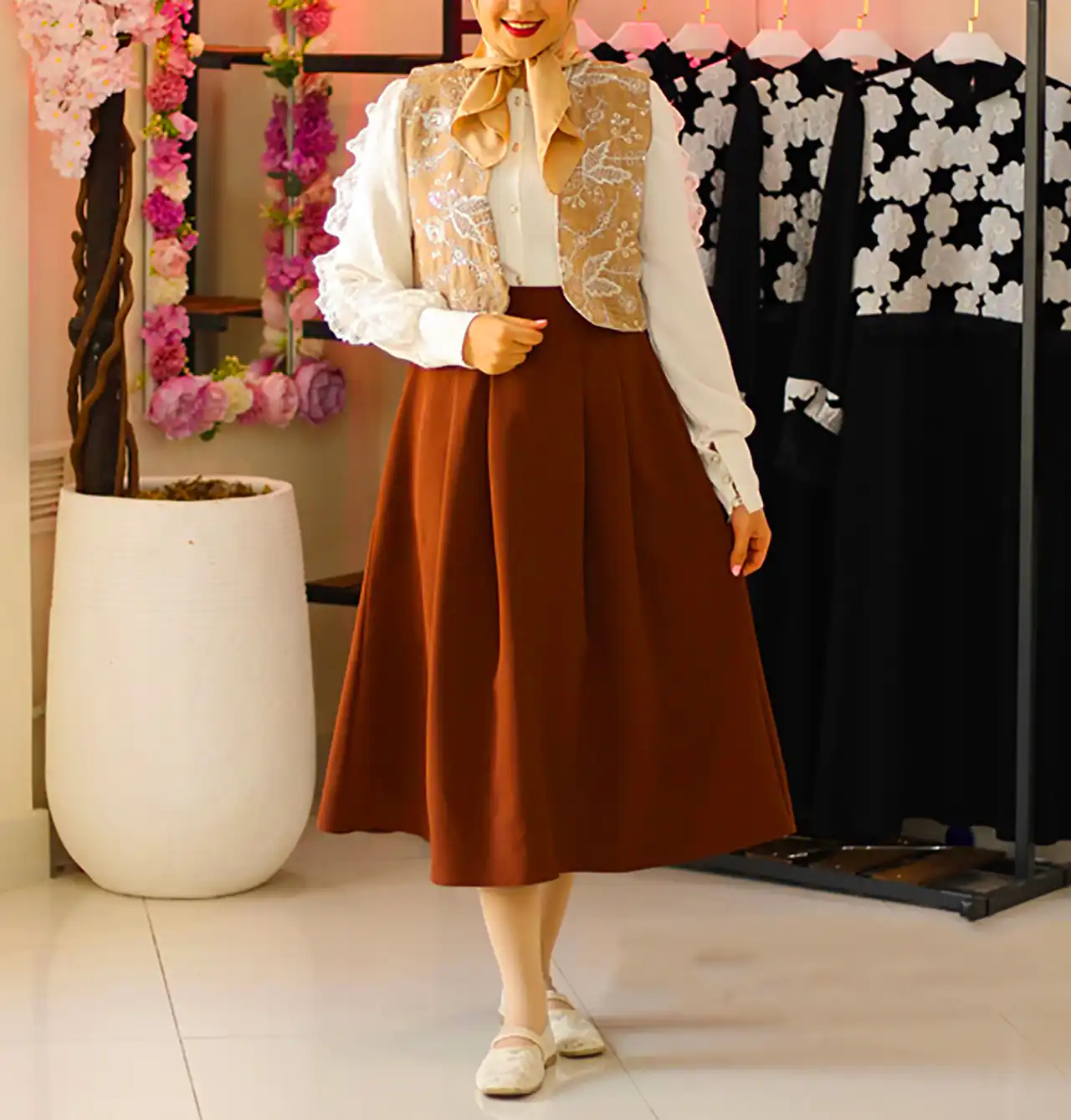 مانتو پوشیده شیک و دلنشین 