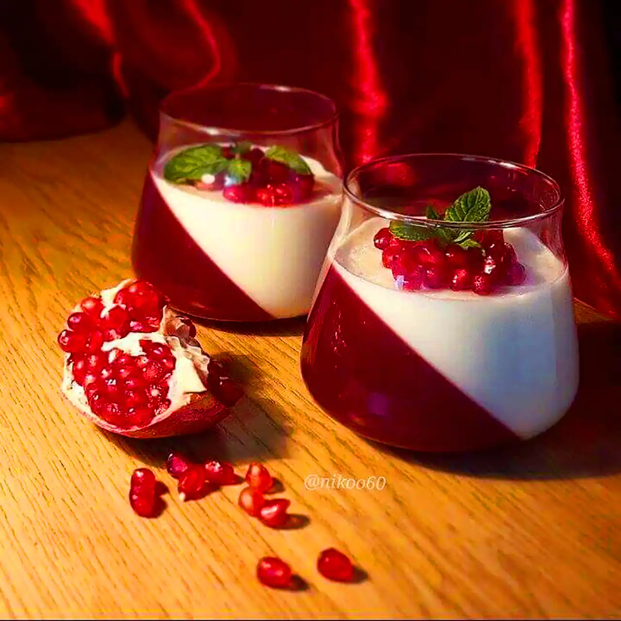 دسر و ژله مخصوص شب یلدا