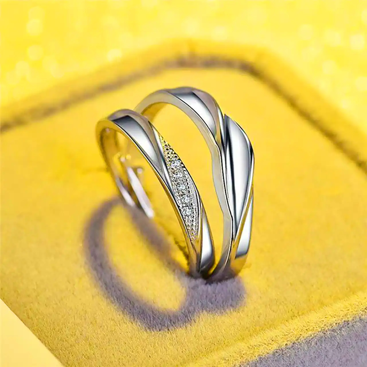 حلقه ست نقره شیک