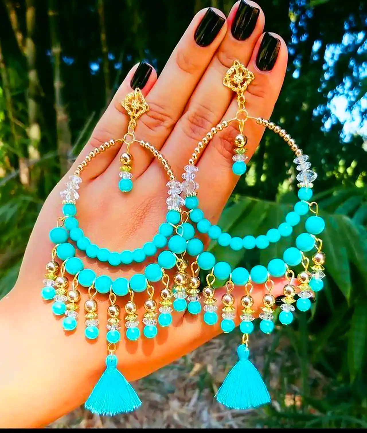 گوشواره منگوله دار خاص 