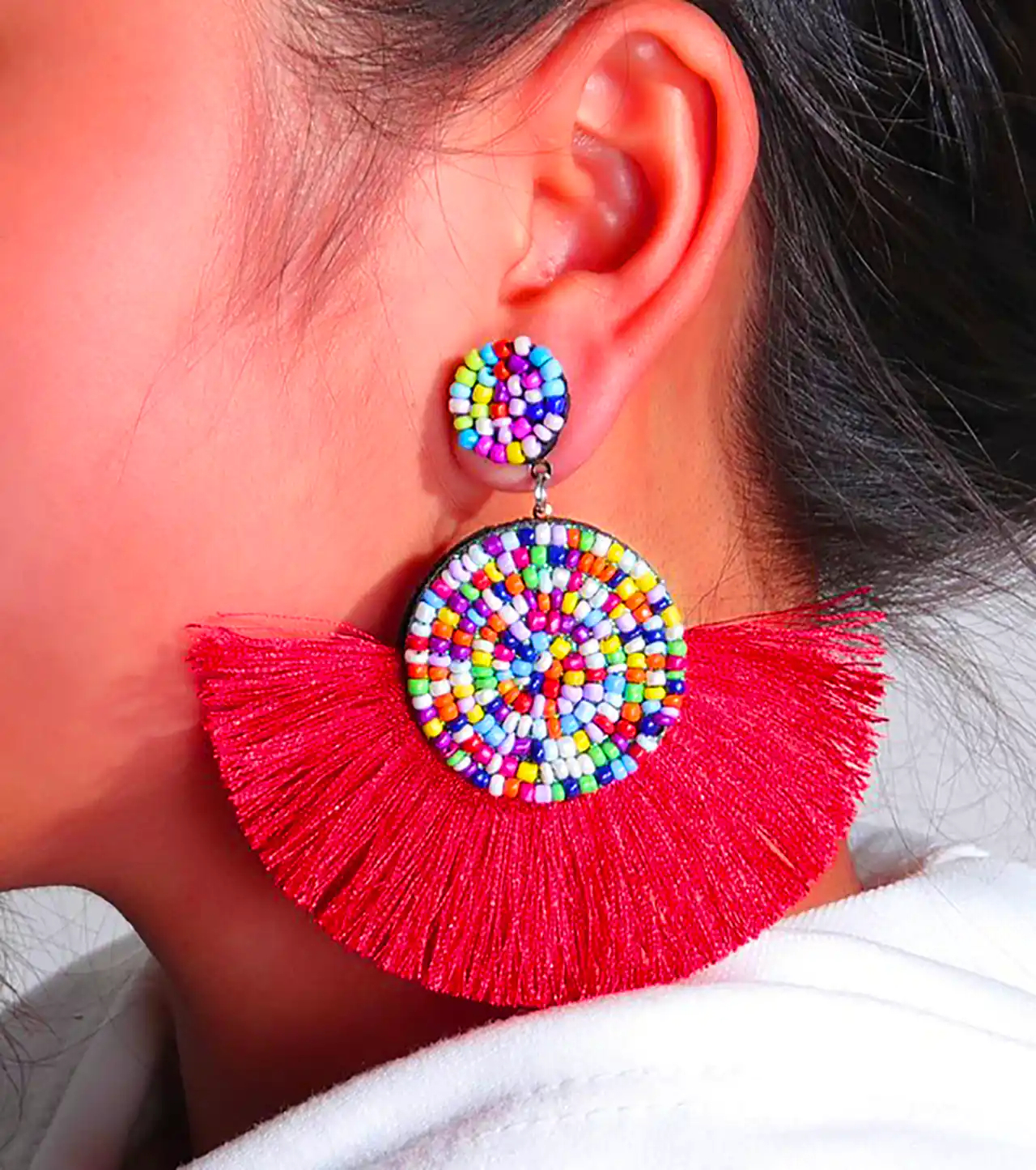 گوشواره دستساز بوهو