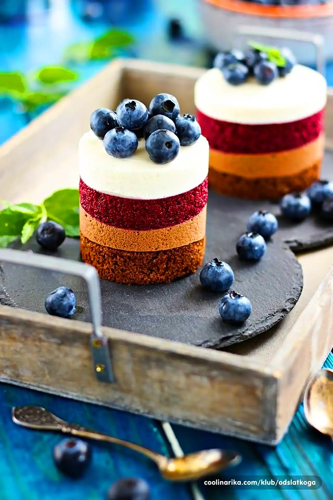 مینی کیک خوش طعم حرفه ای 