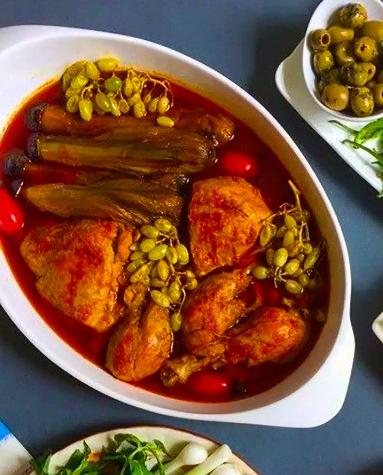ایده سرو خورشت بادمجان