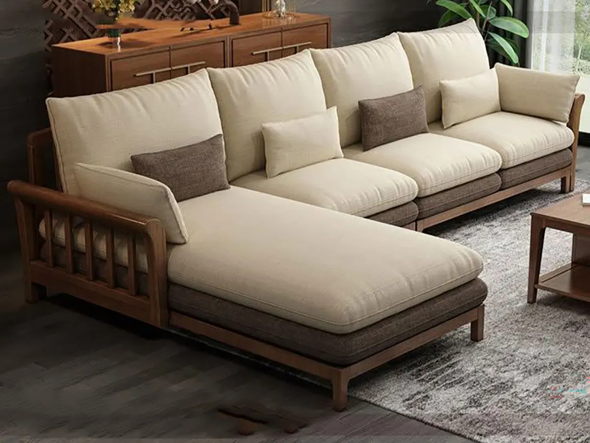 مبل ال چوبی کلاسیک