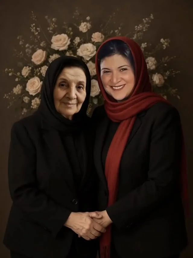 ریما رامین فر و مادرش
