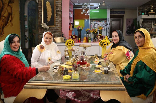 مریم امیرجلالی در شام ایرانی