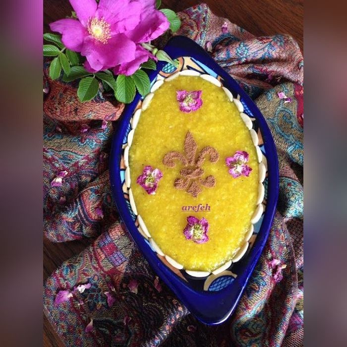 مدل تزیین شله زرد 1401