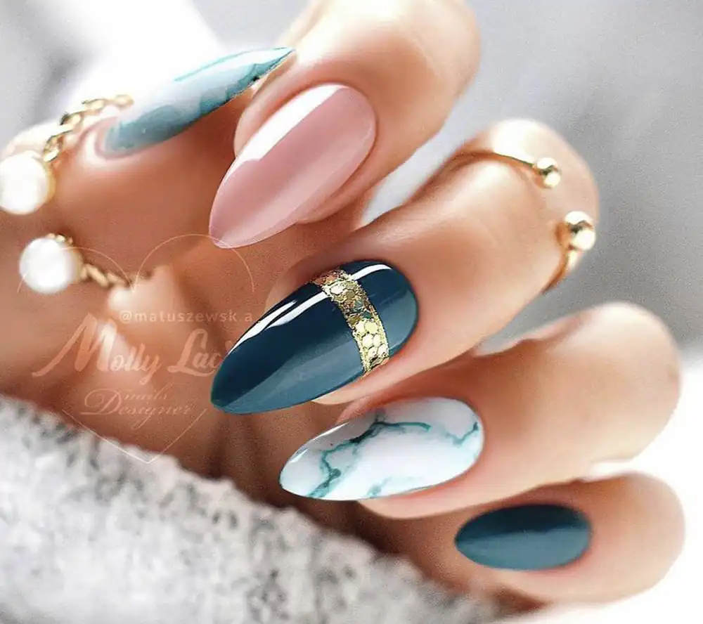 مدل ناخن براق