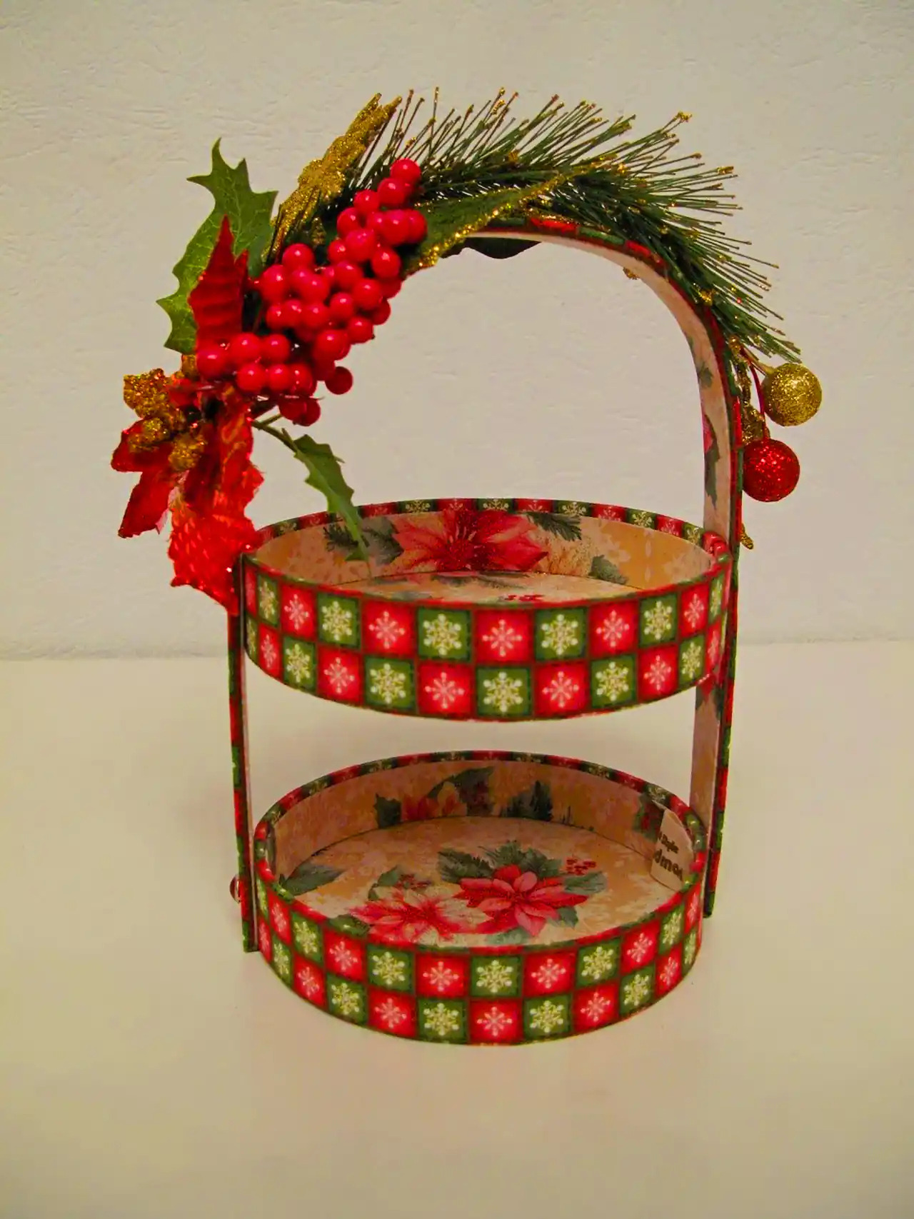 سبد هدیه طرح کریسمس