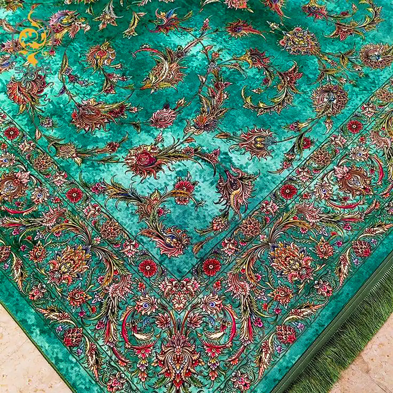 فرش ماشینی خوش رنگ