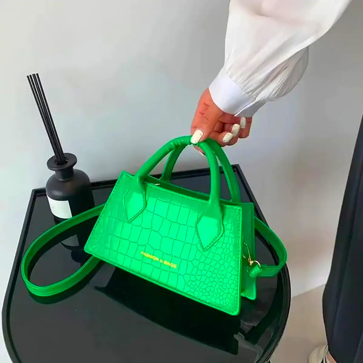 کیف سبز درباری