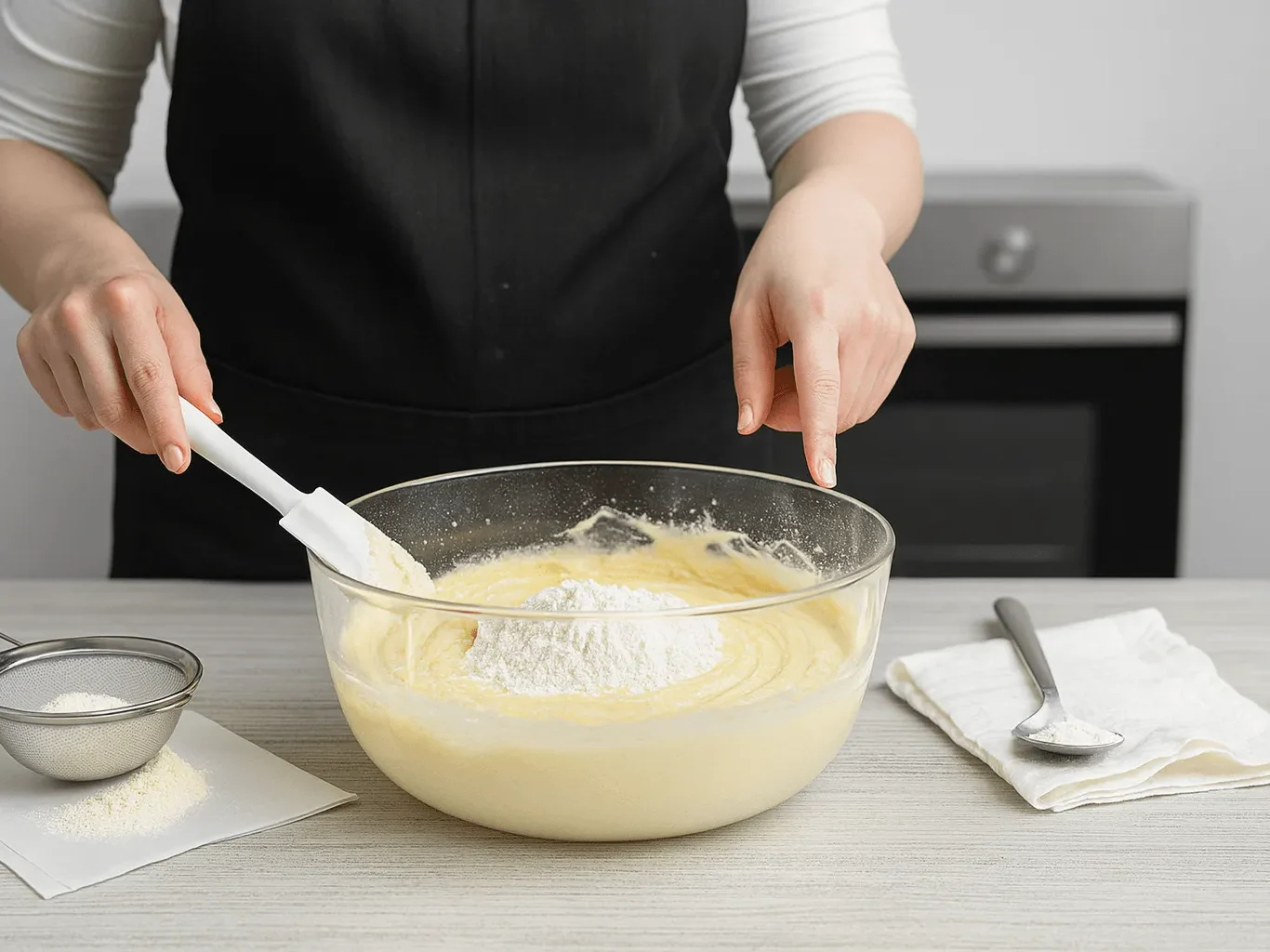 اضافه کردن مواد خشک