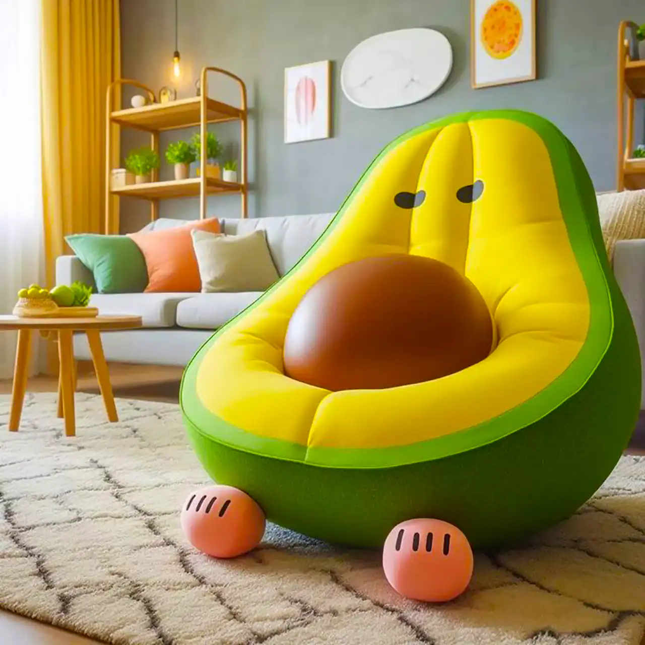 مبل تکی فانتزی بامزه