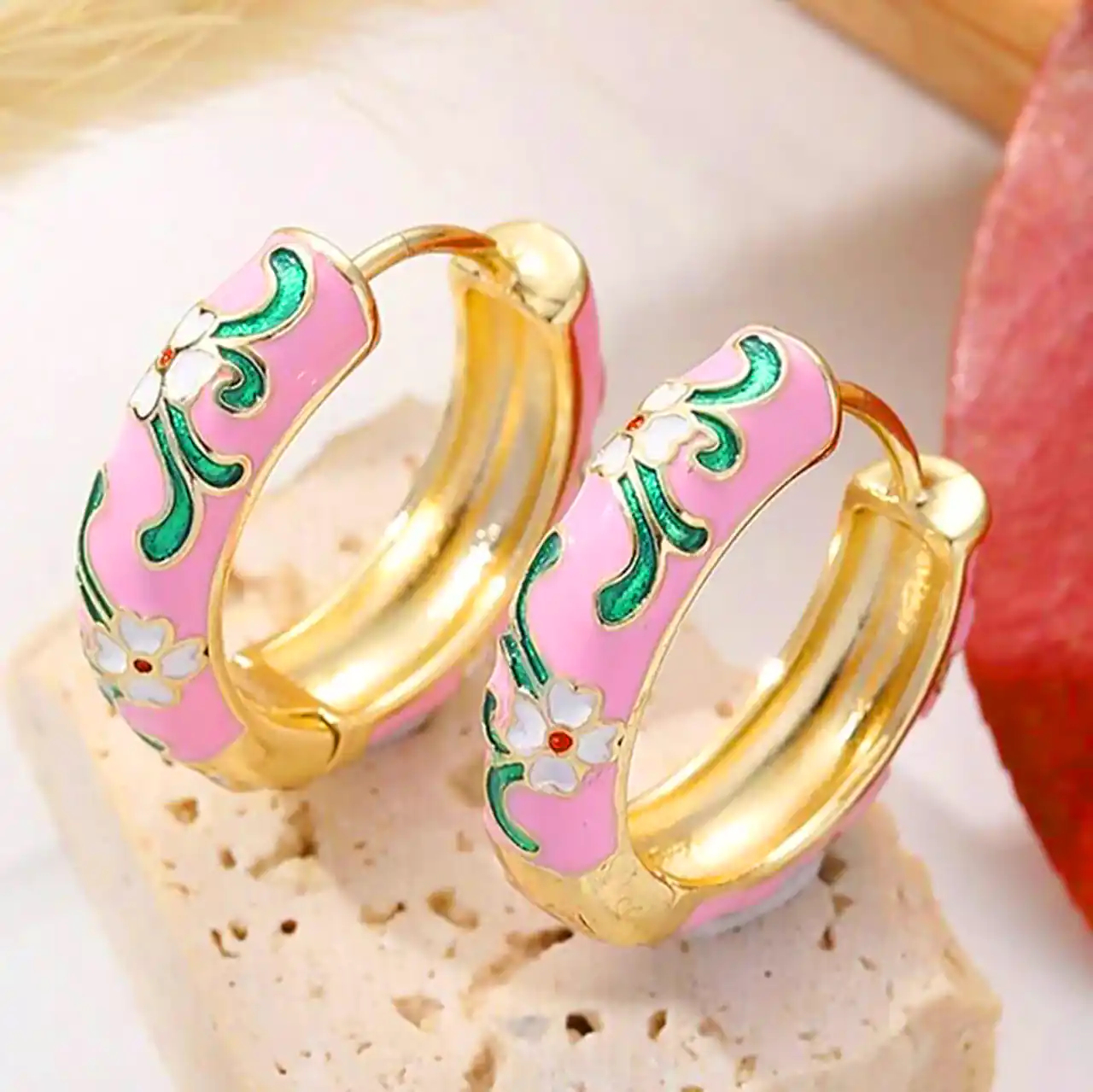 النگوی رنگی فانتزی شیک