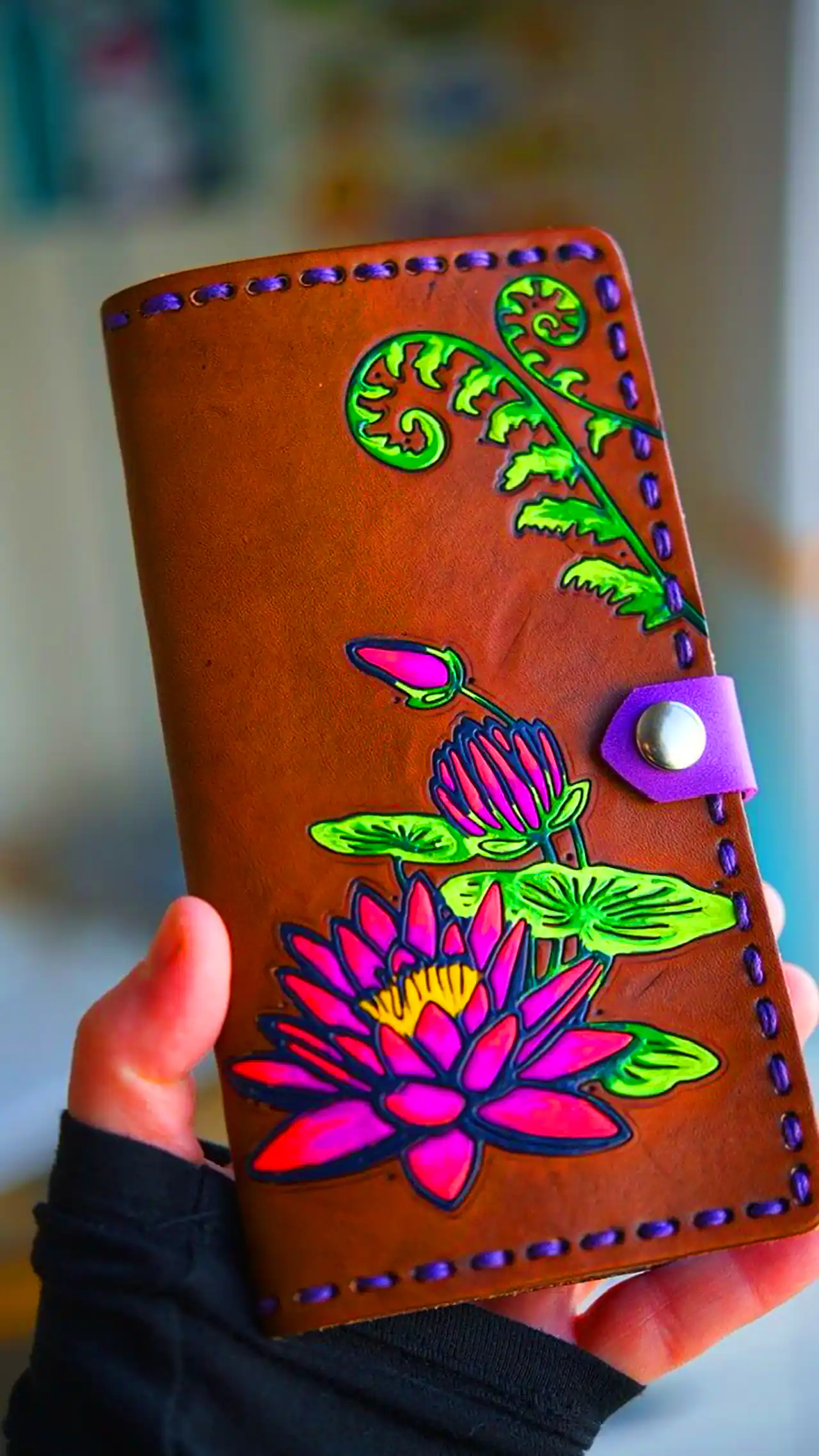 کیف پول چرمی ژورنالیستی 