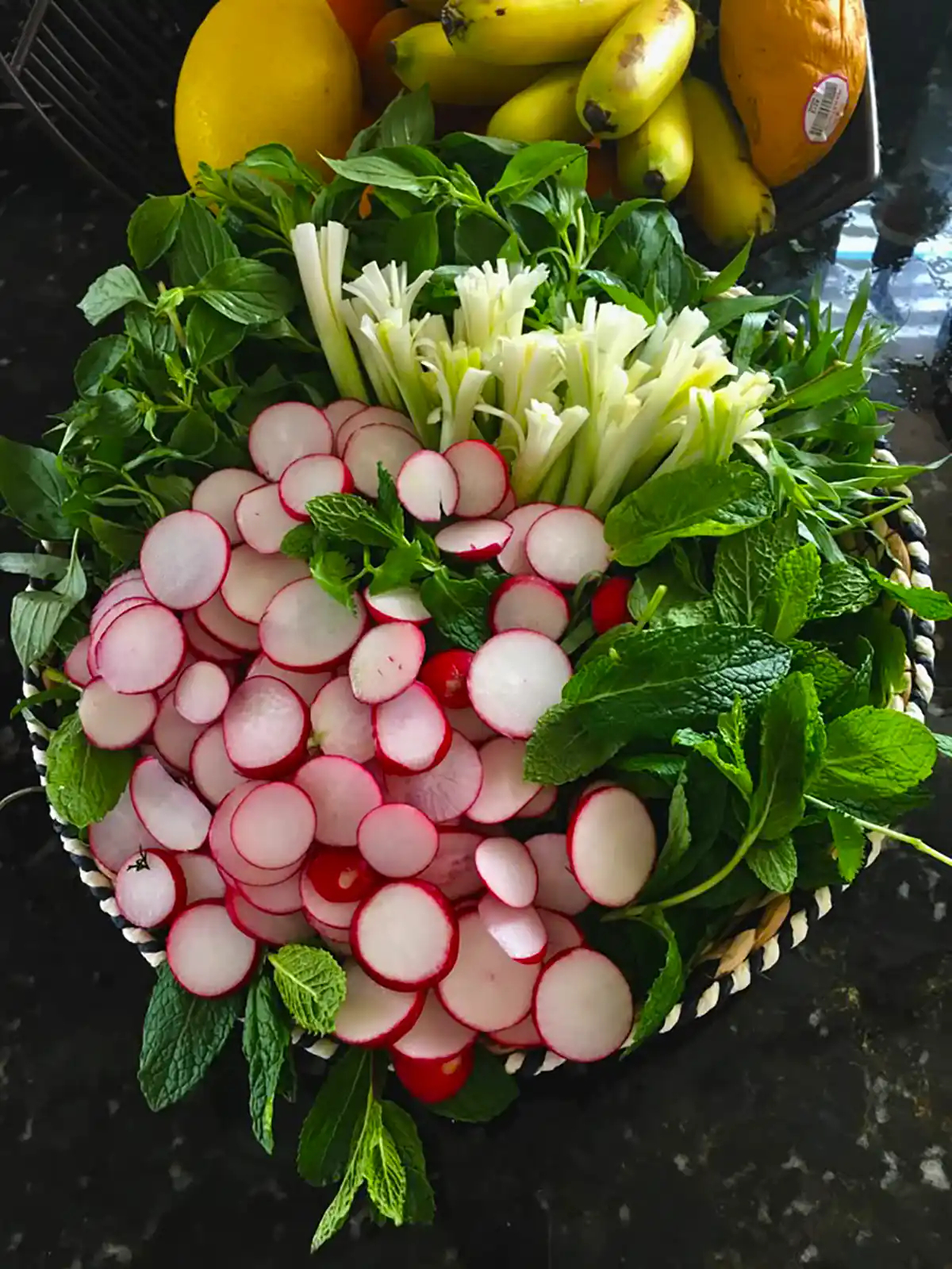 تزیین سبزی خوردن