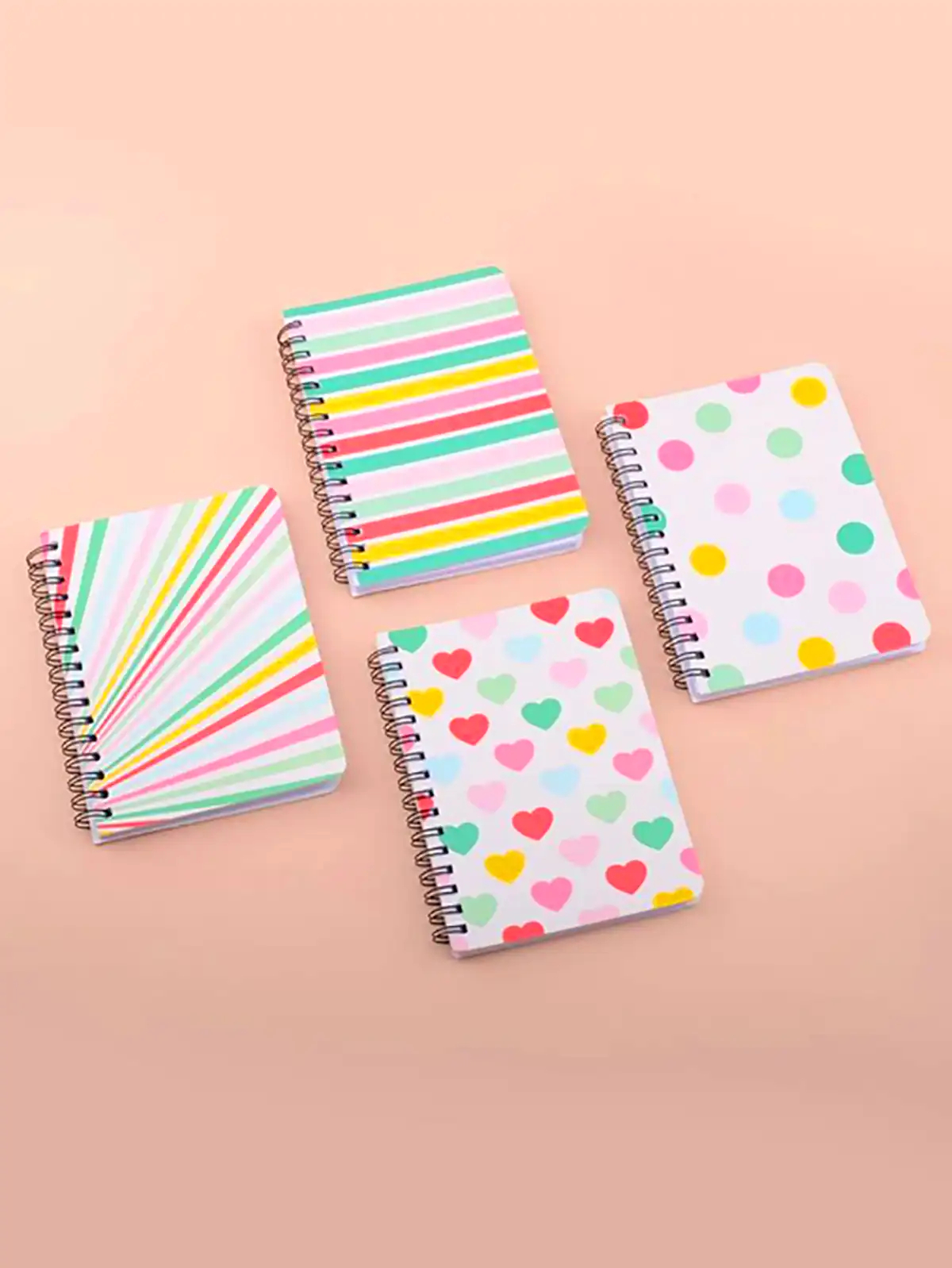 دفترچه یادداشت رنگی دخترانه