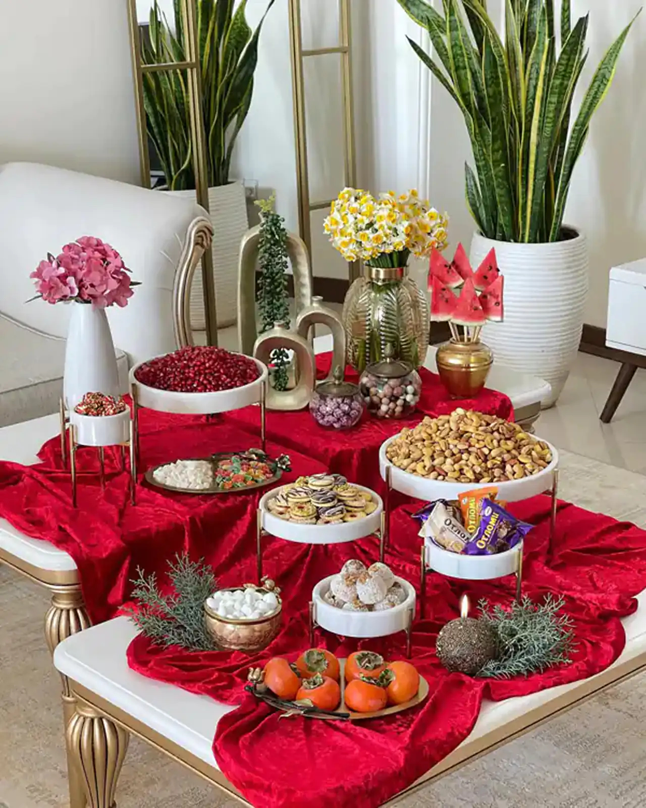 تزیین شب یلدا + زیباترین دیزاین و تزیین برای شب یلدا امسال بسیار شیک