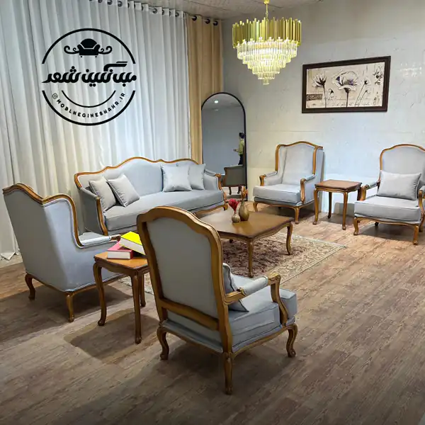 نحوه چیدمان مبل برای پذیرایی مربع