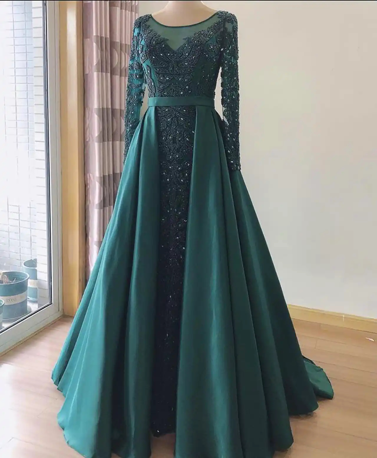 پیراهن مجلسی کله غازی شیک