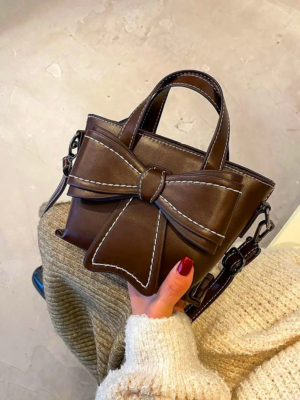 مدل کیف شیک با پاپیون