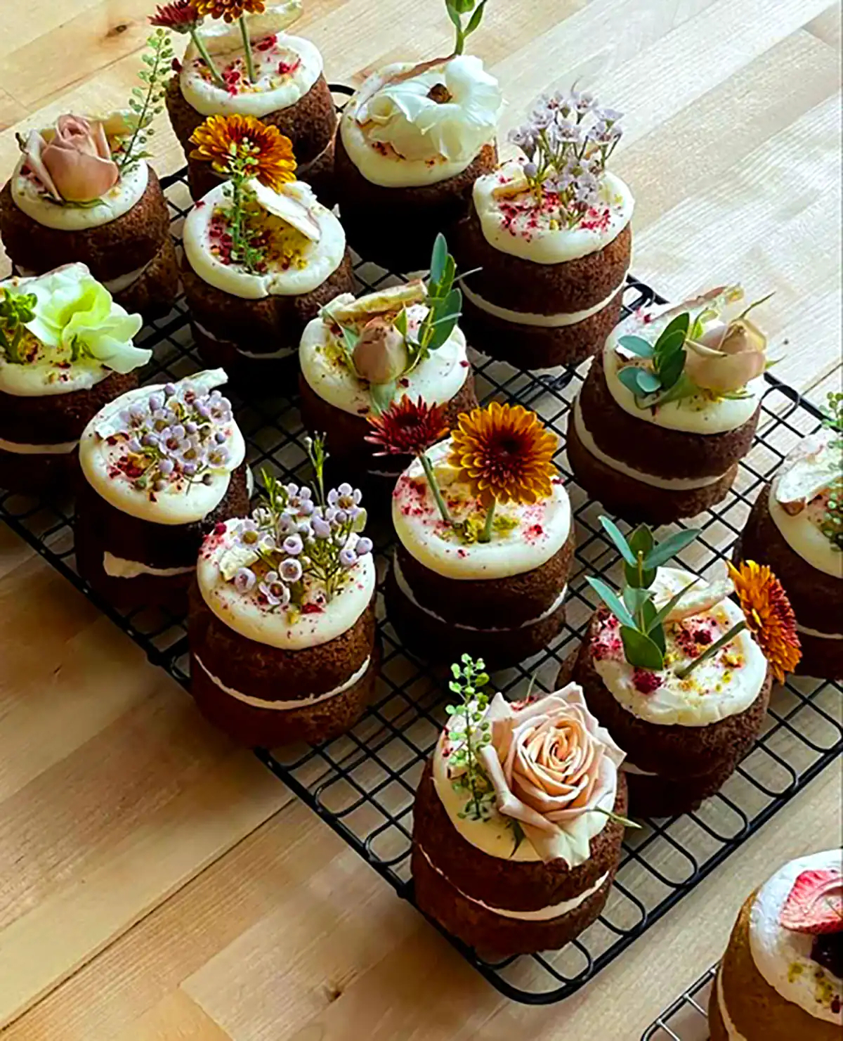 میینی کیک کاکائویی خوش طعم 