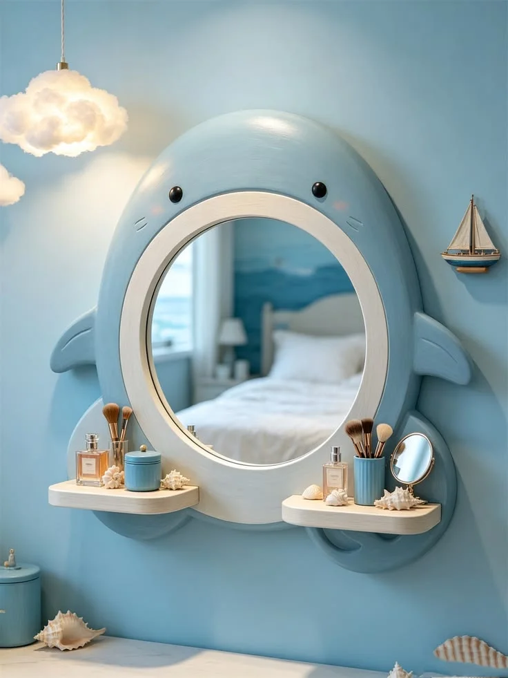 آینه فانتزی برای اتاق کودک