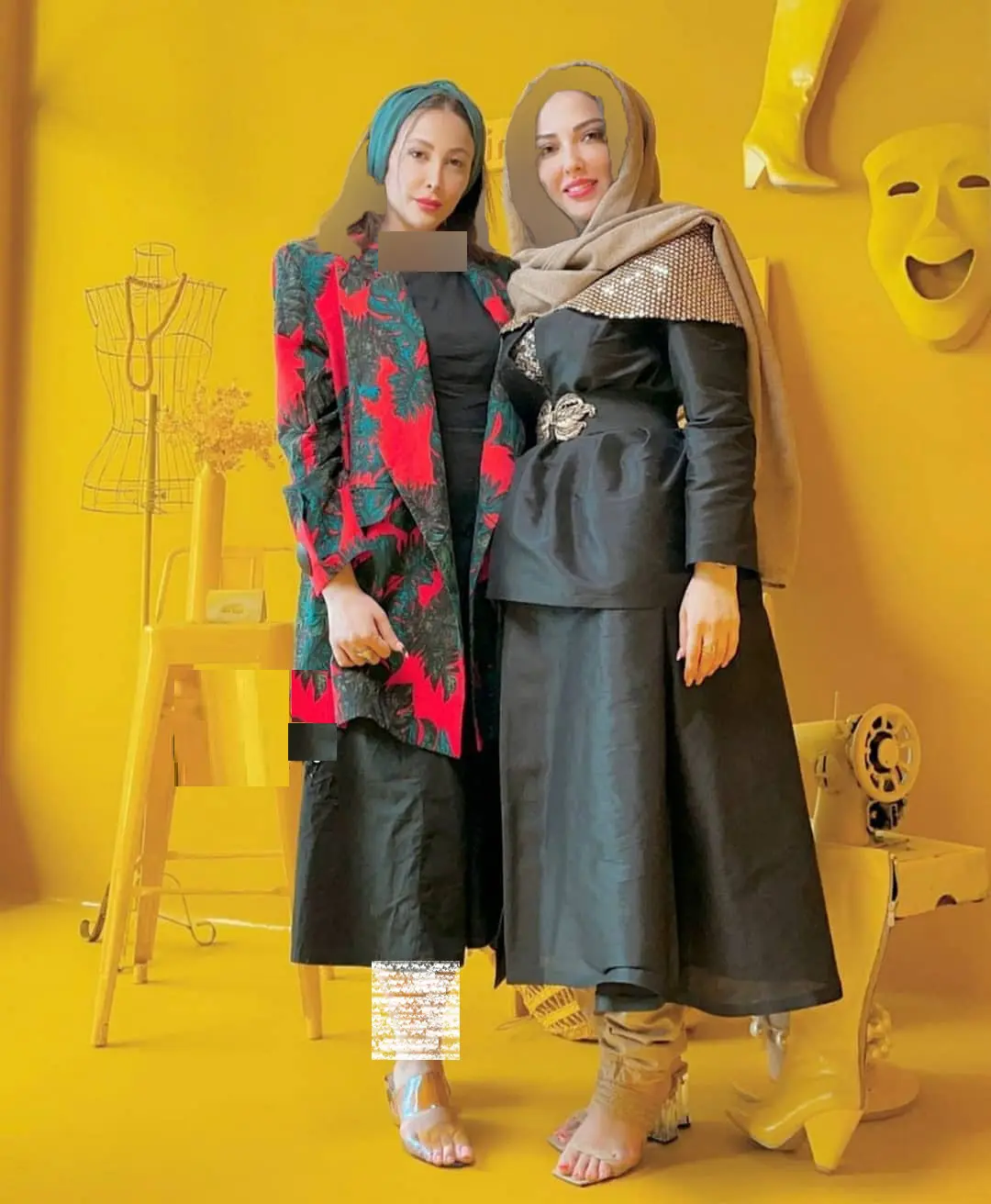 لیلا اوتادی با این تیپ باید قید صدا و سیما را بزند! + عکس 2