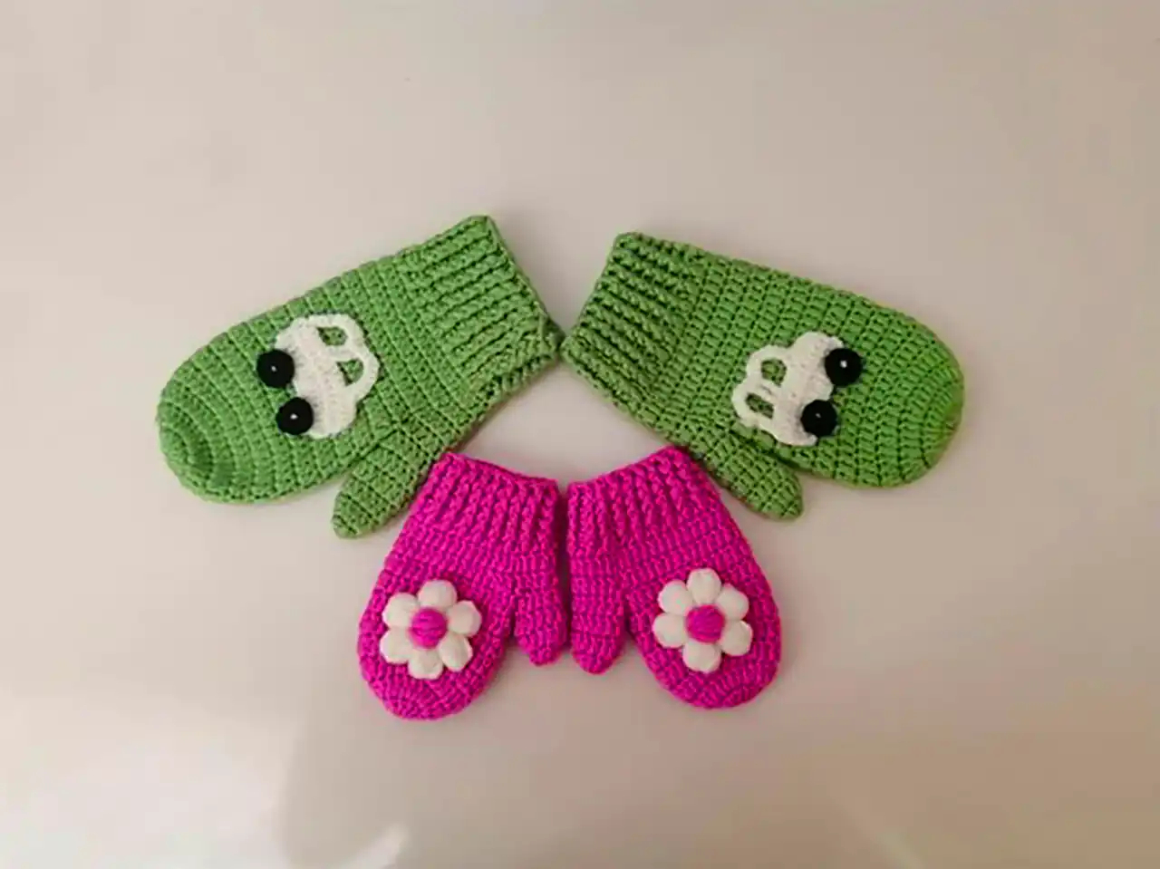 دستکش بافتنی فانتزی