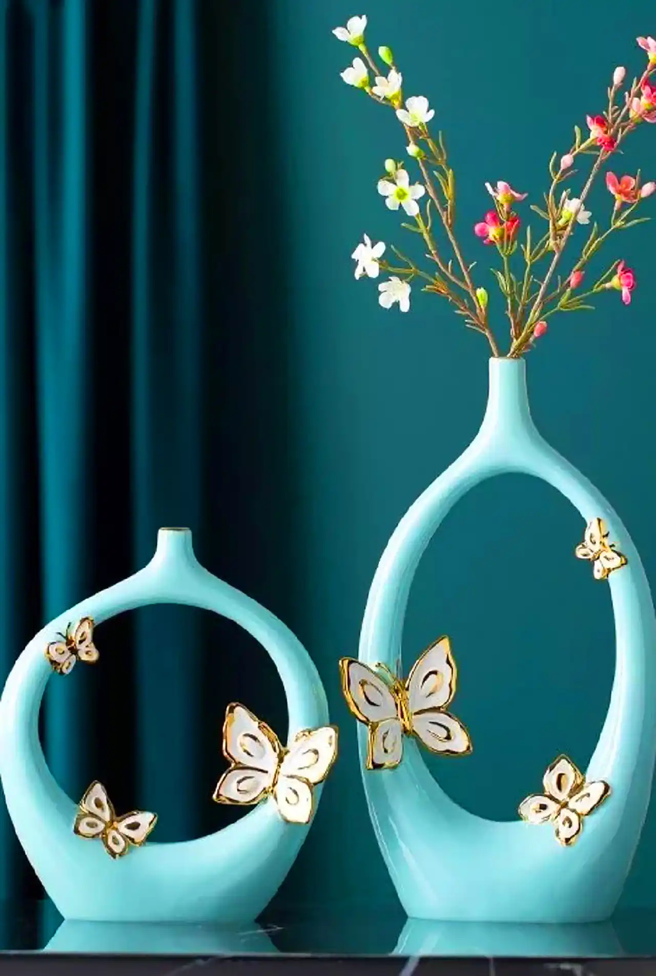 مدل گلدان دکوری با طرح خاص