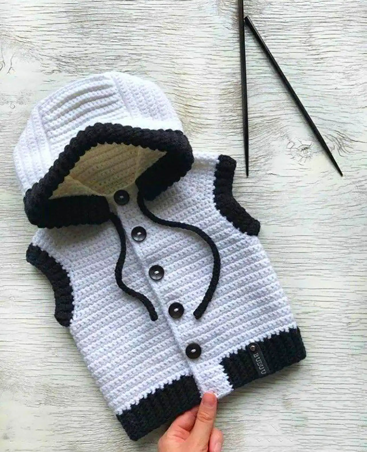 ژیله بافتنی بچه گانه