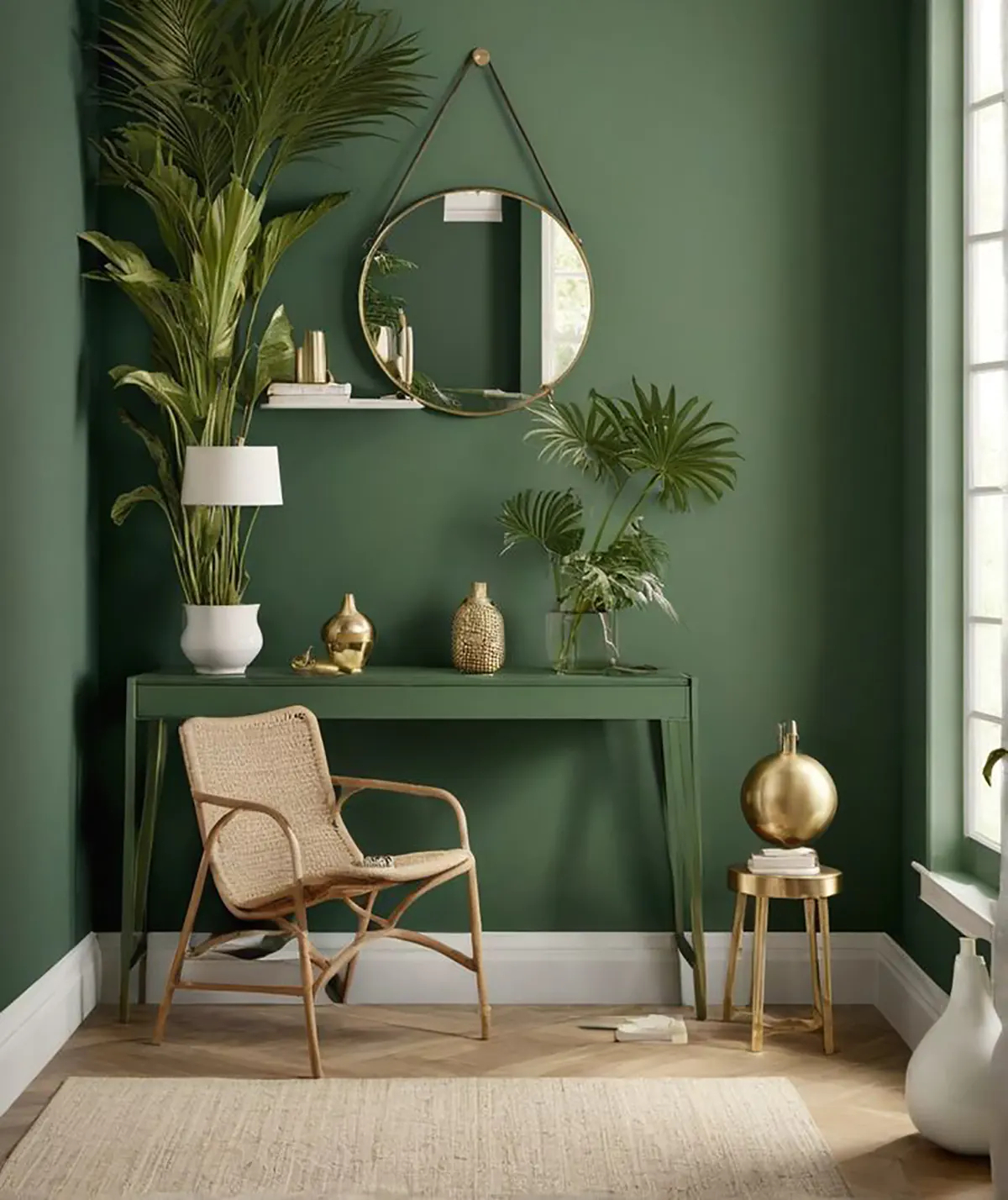 فنس چمنی دیوار 