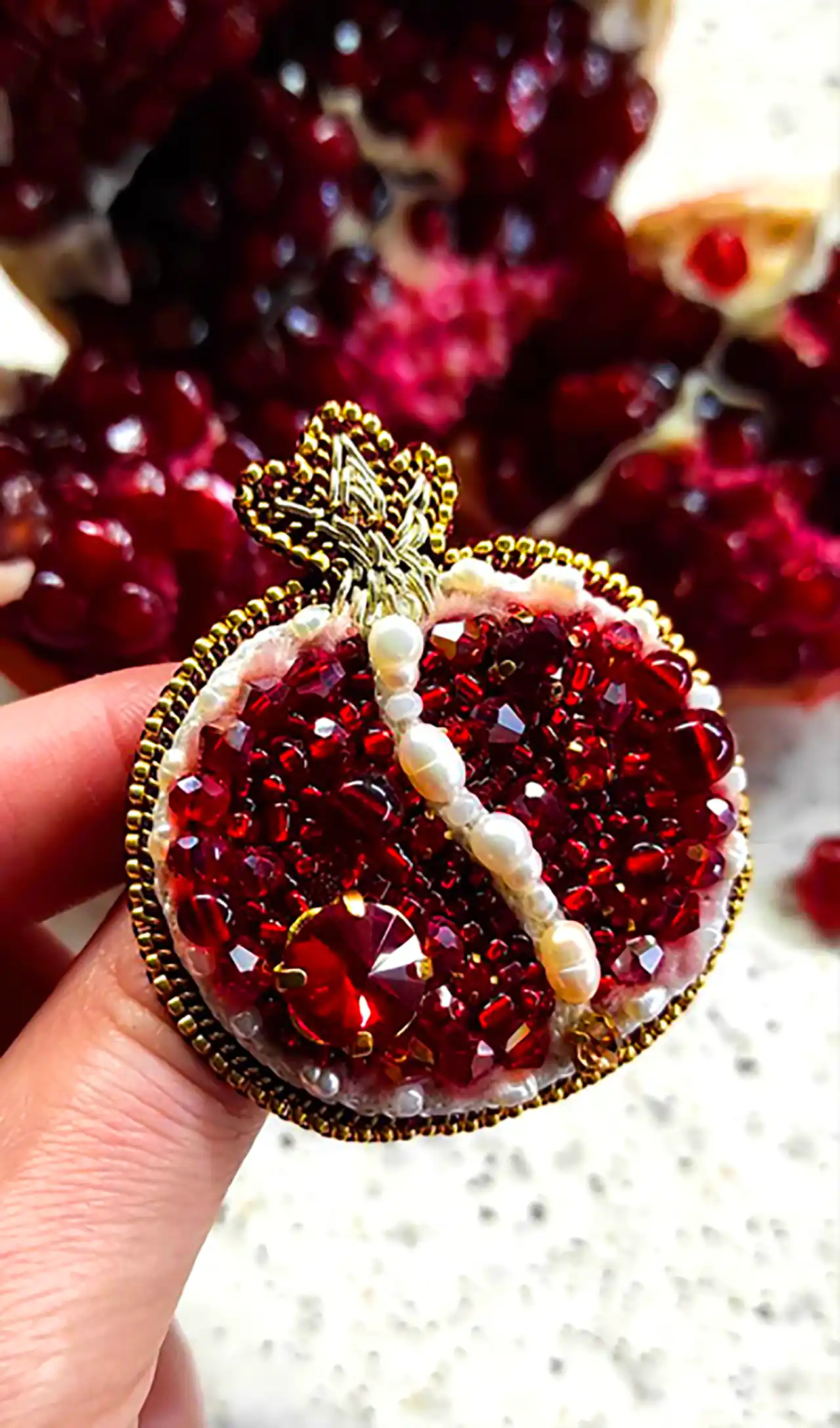 گل سینه اناز دستساز