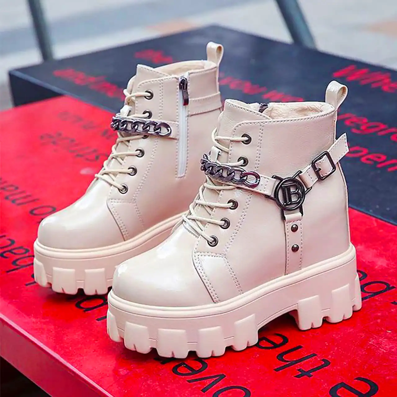 بوت پاییزی جذاب دخترانه