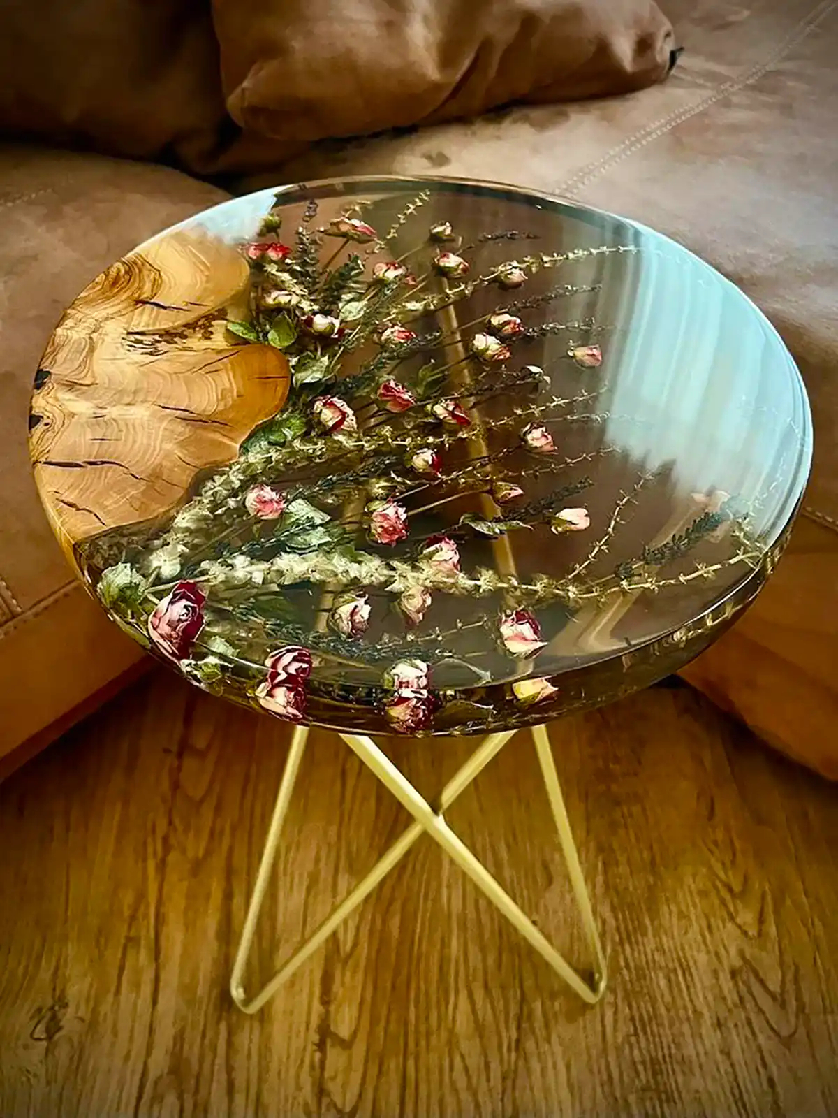 میز عسلی رزینی شیک