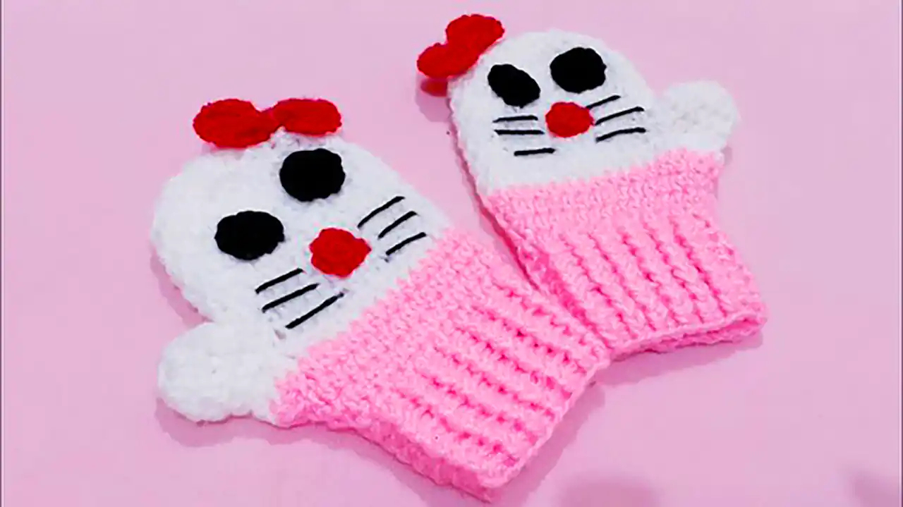 دستکش بافتنی فانتزی