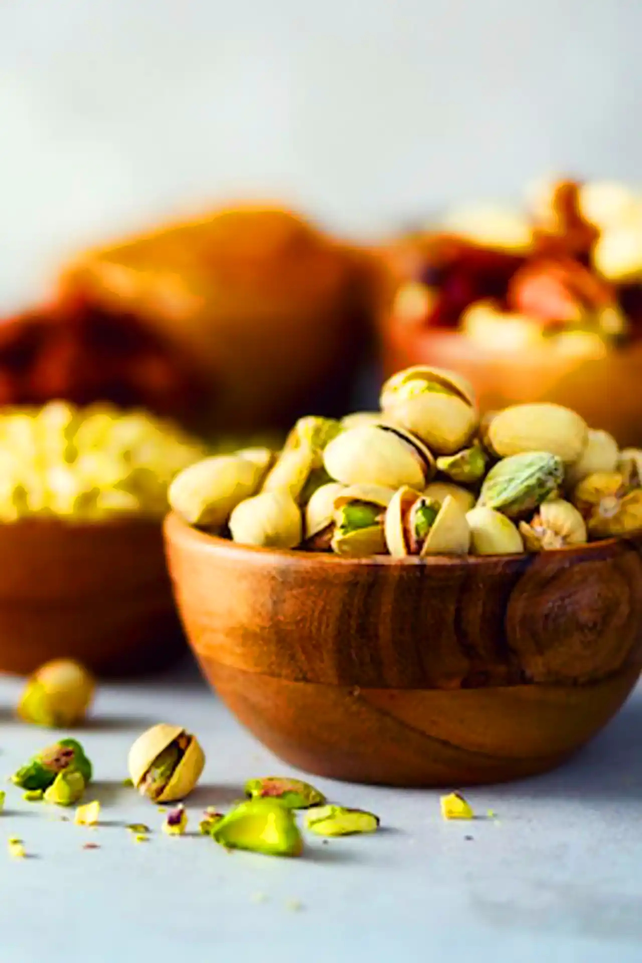 ظرف آجیل چوبی