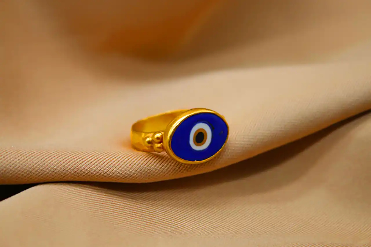 انگشتر چشم نظر شیک