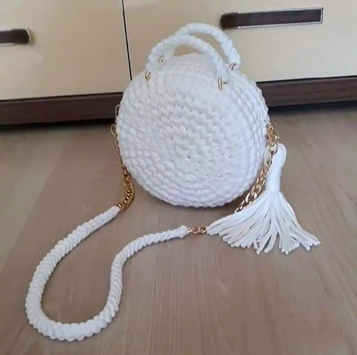 کیف زنانه دست بافت شیک