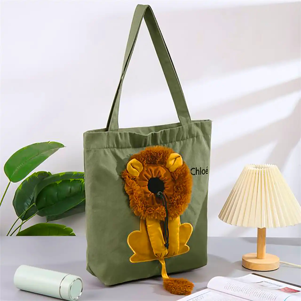 کیف عروسکی طرح شیر