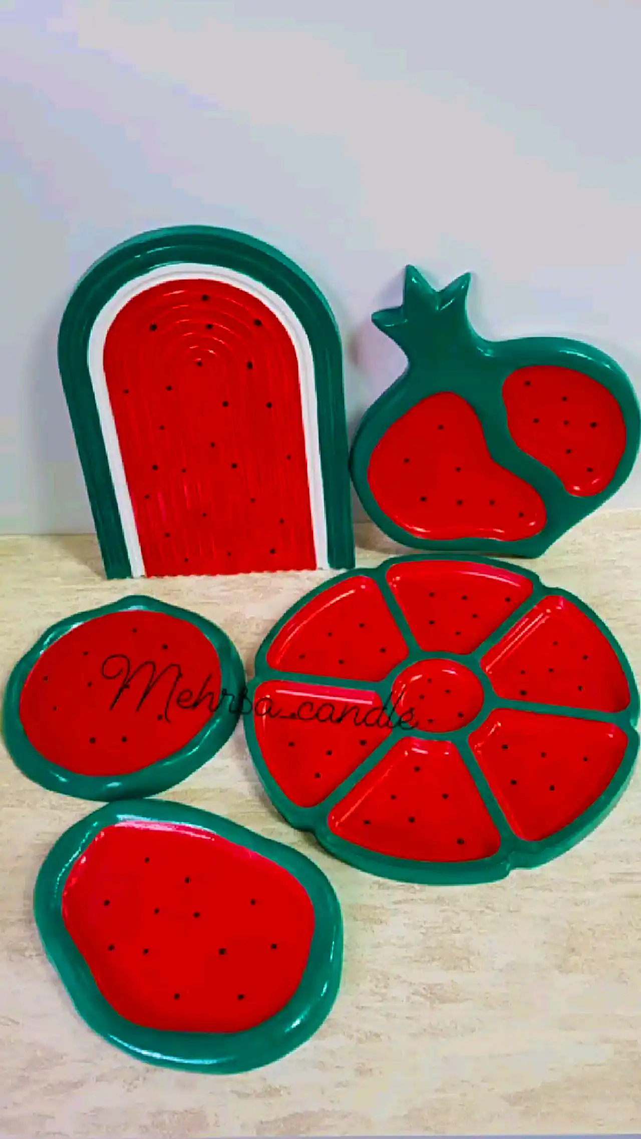 ظروف دکوری یلدایی