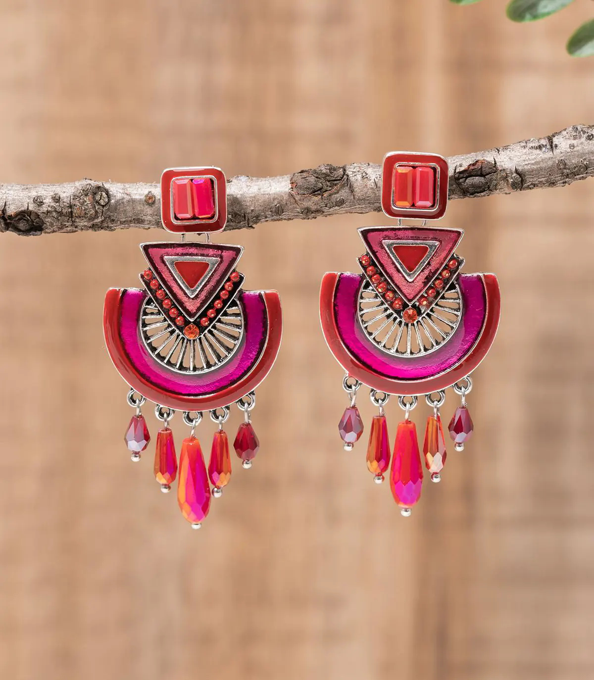 قیمت گوشواره زنجیری طلا