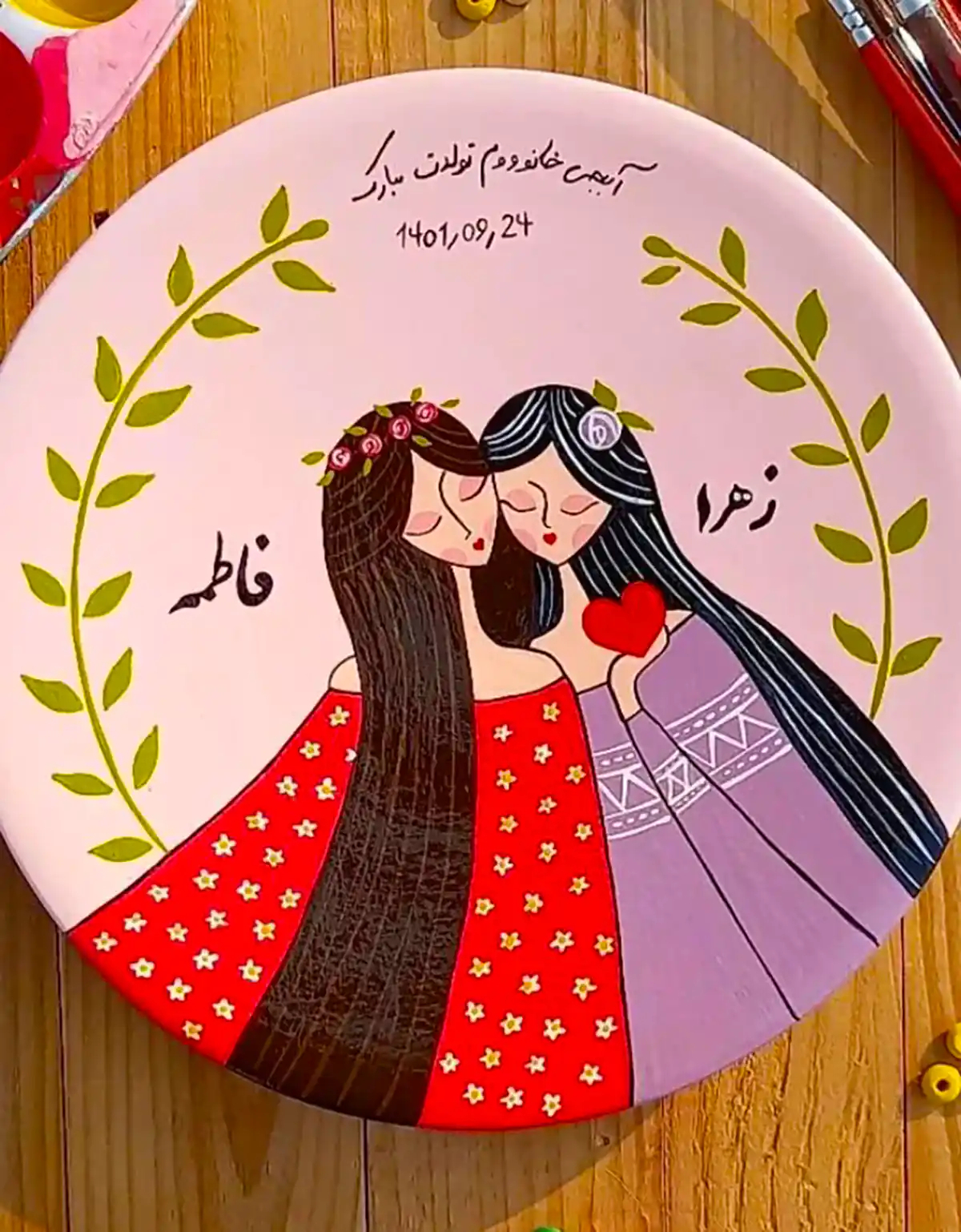 دیوارکوب فانتزی هنری