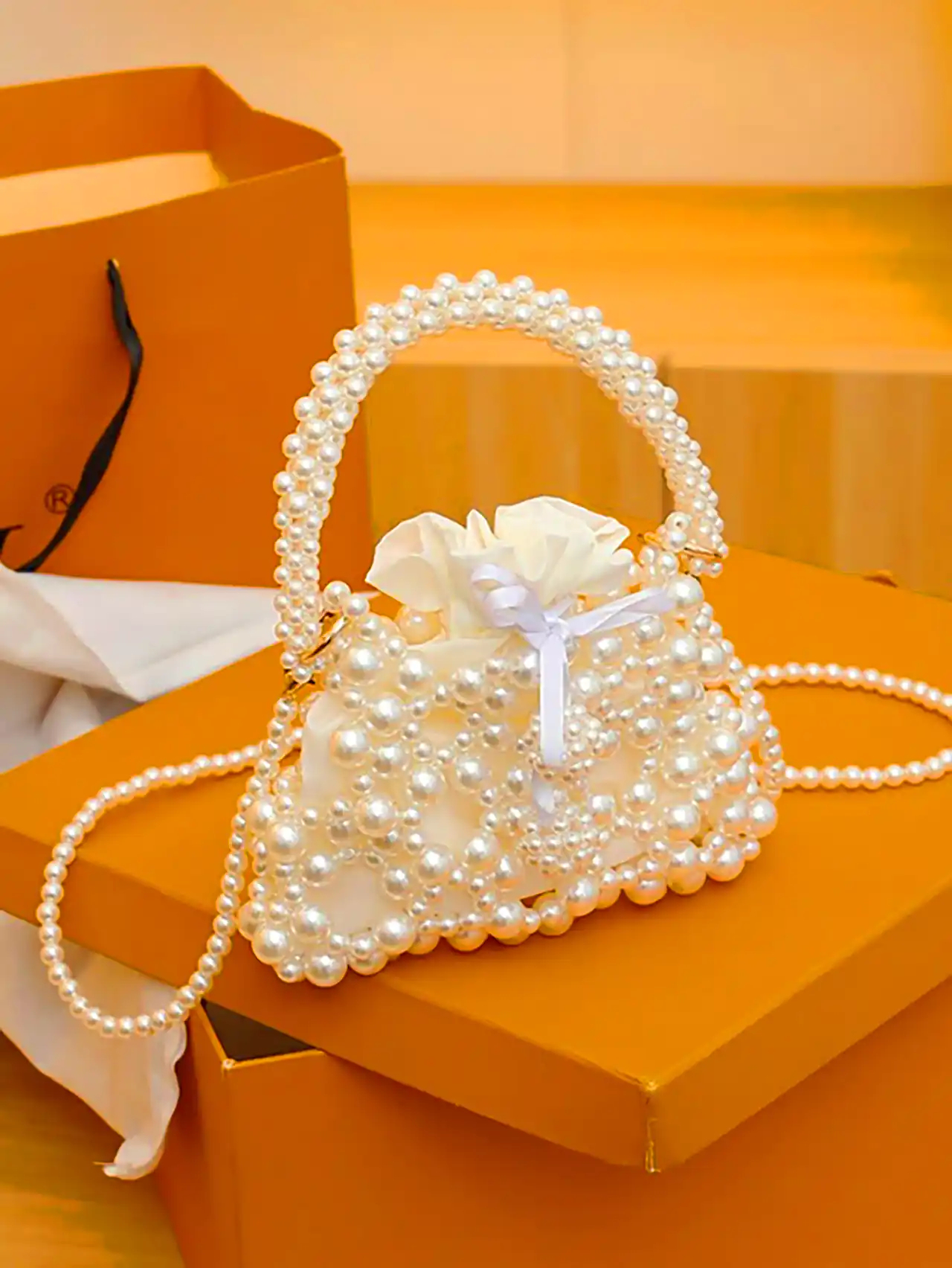 کیف شیک مرواریدی 