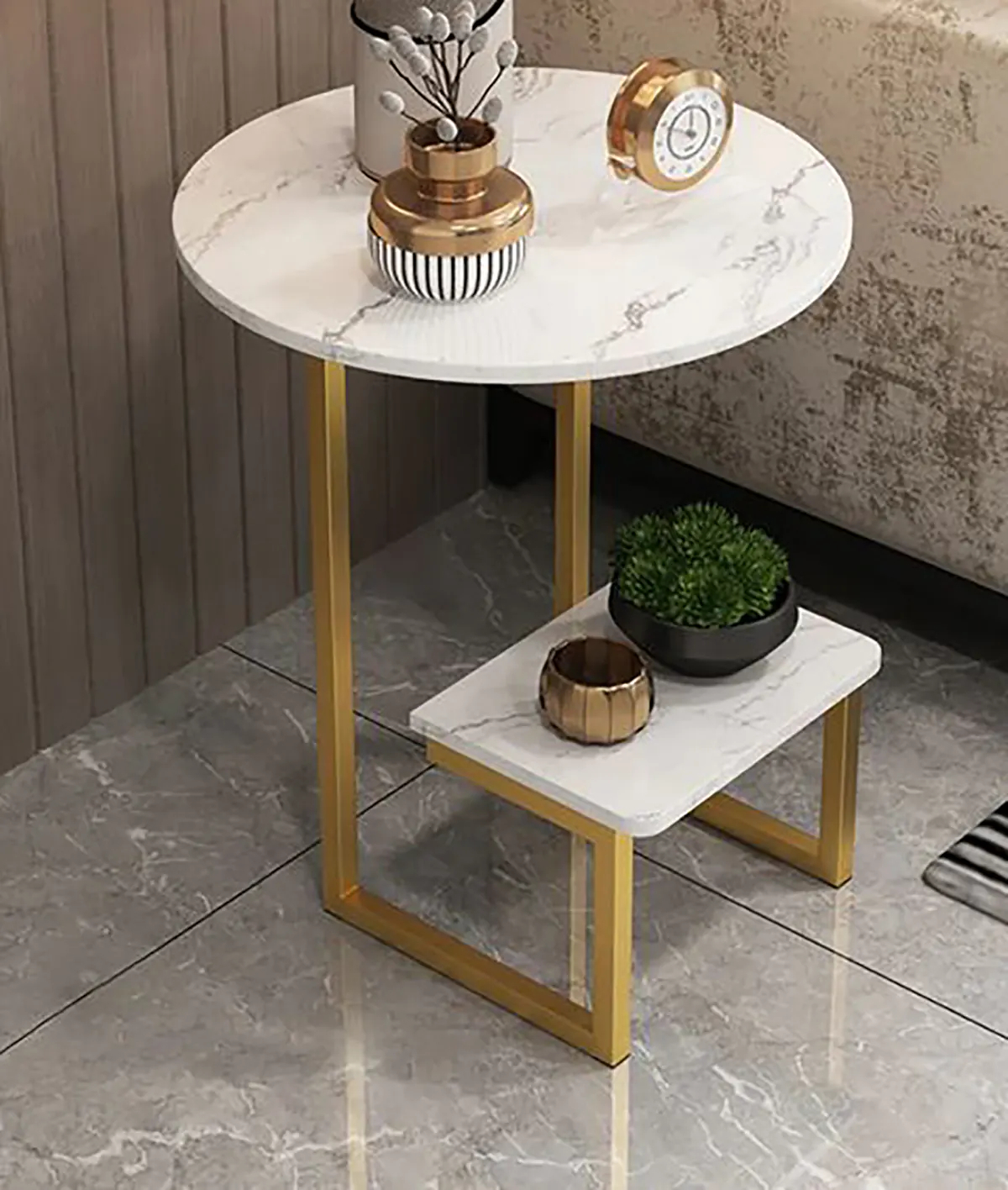 میز سنگی گرد