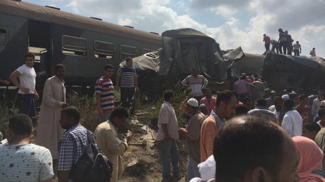 مرگبارترین سانحه قطار در مصر