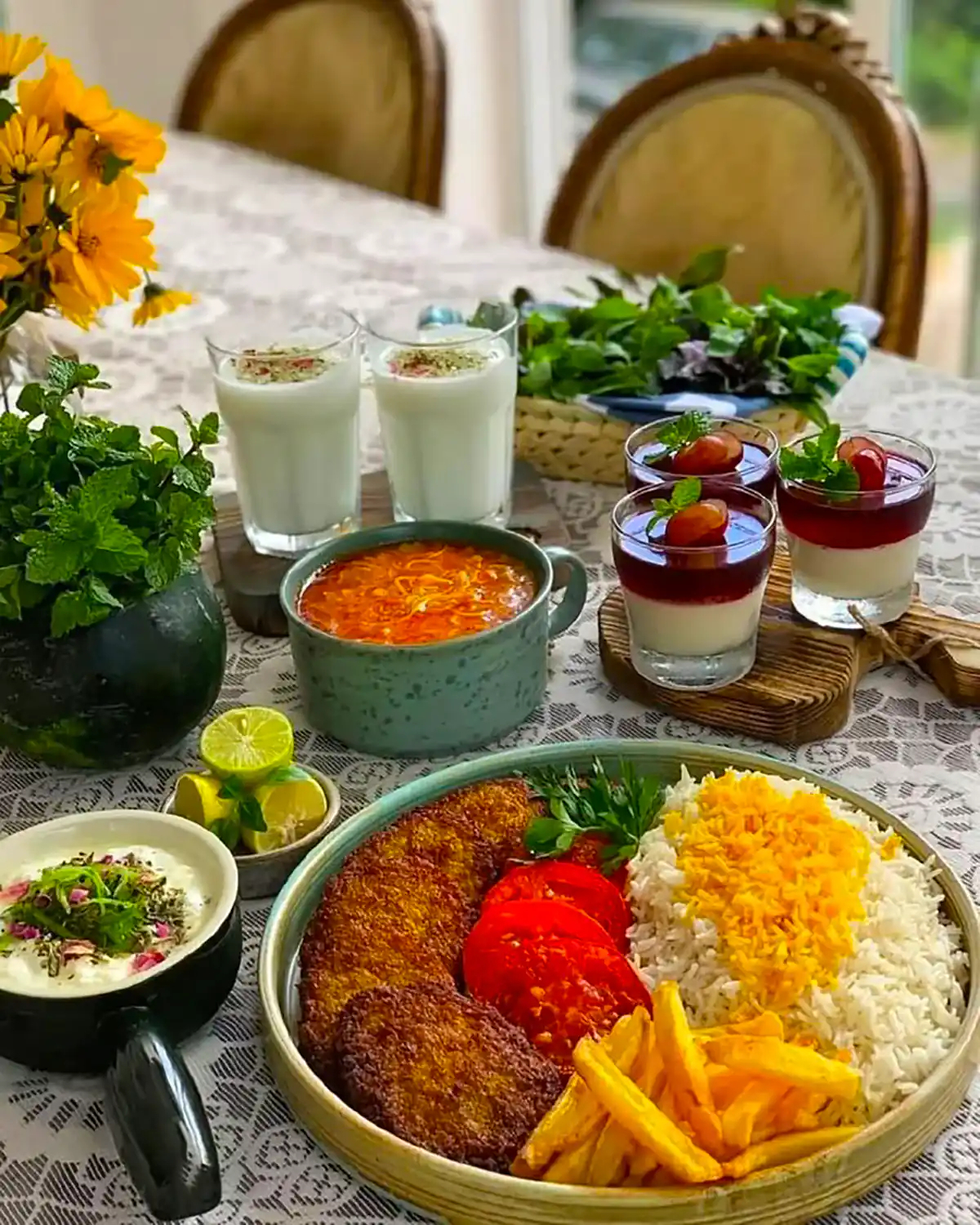 دیزاین کباب تابه ای
