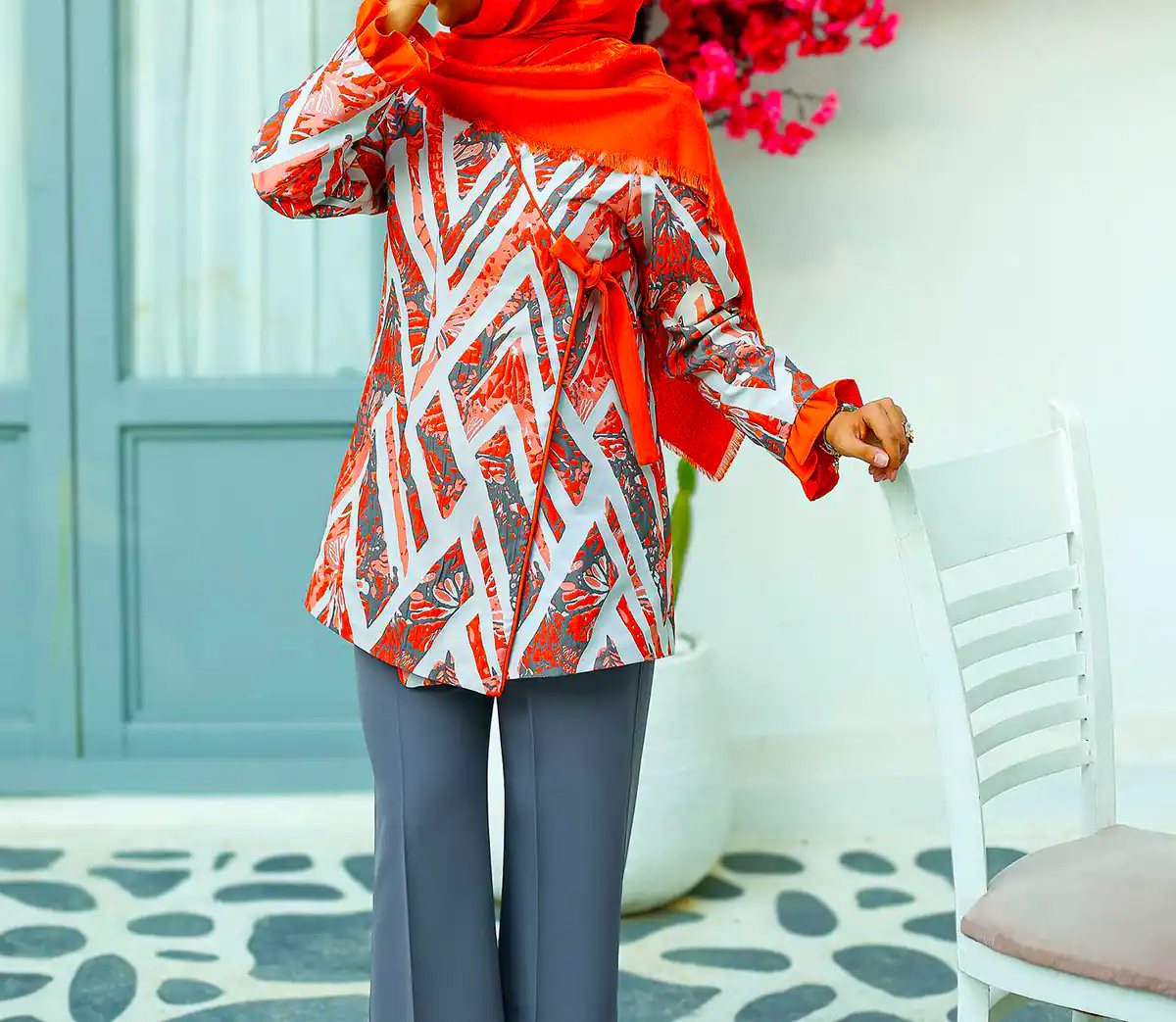 مانتو نخی برای روزهای تابستانی
