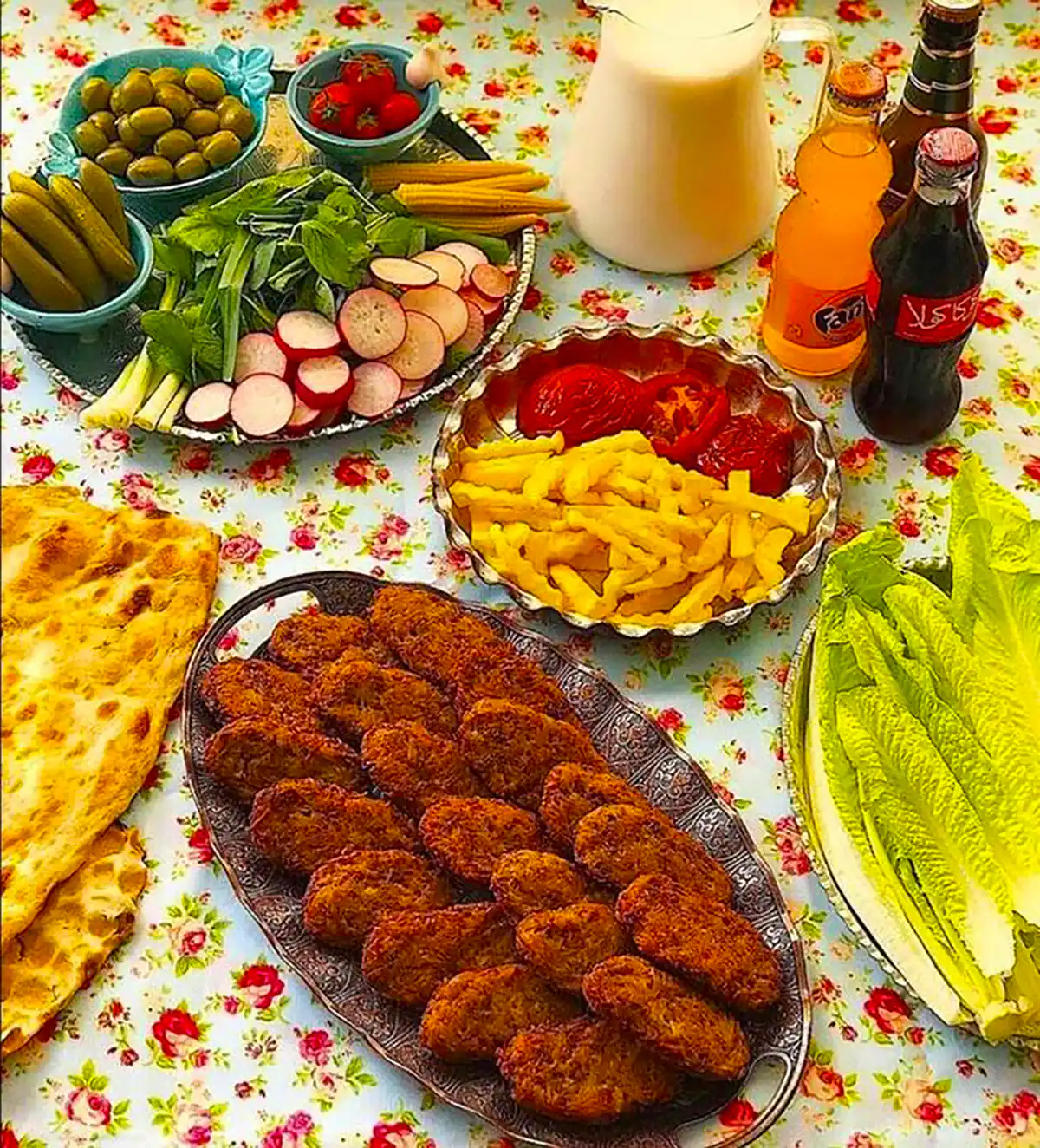 دیزاین کباب تابه ای